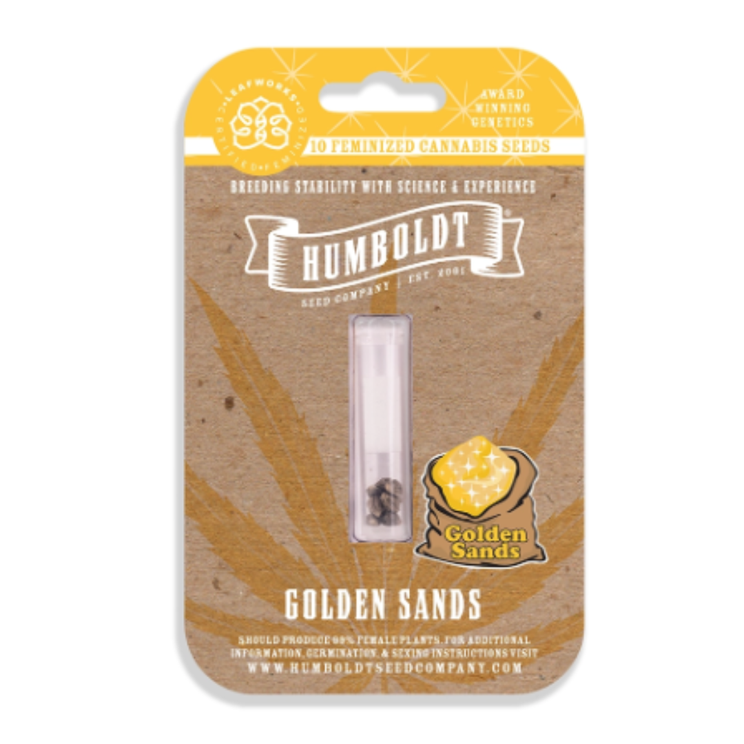 Humboldt Seed Company - Golden Sands Feminized Seeds 10 Pack