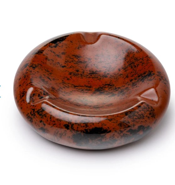 ASTRAL PROJECT - HALO ASHTRAY - RED OBSIDIAN