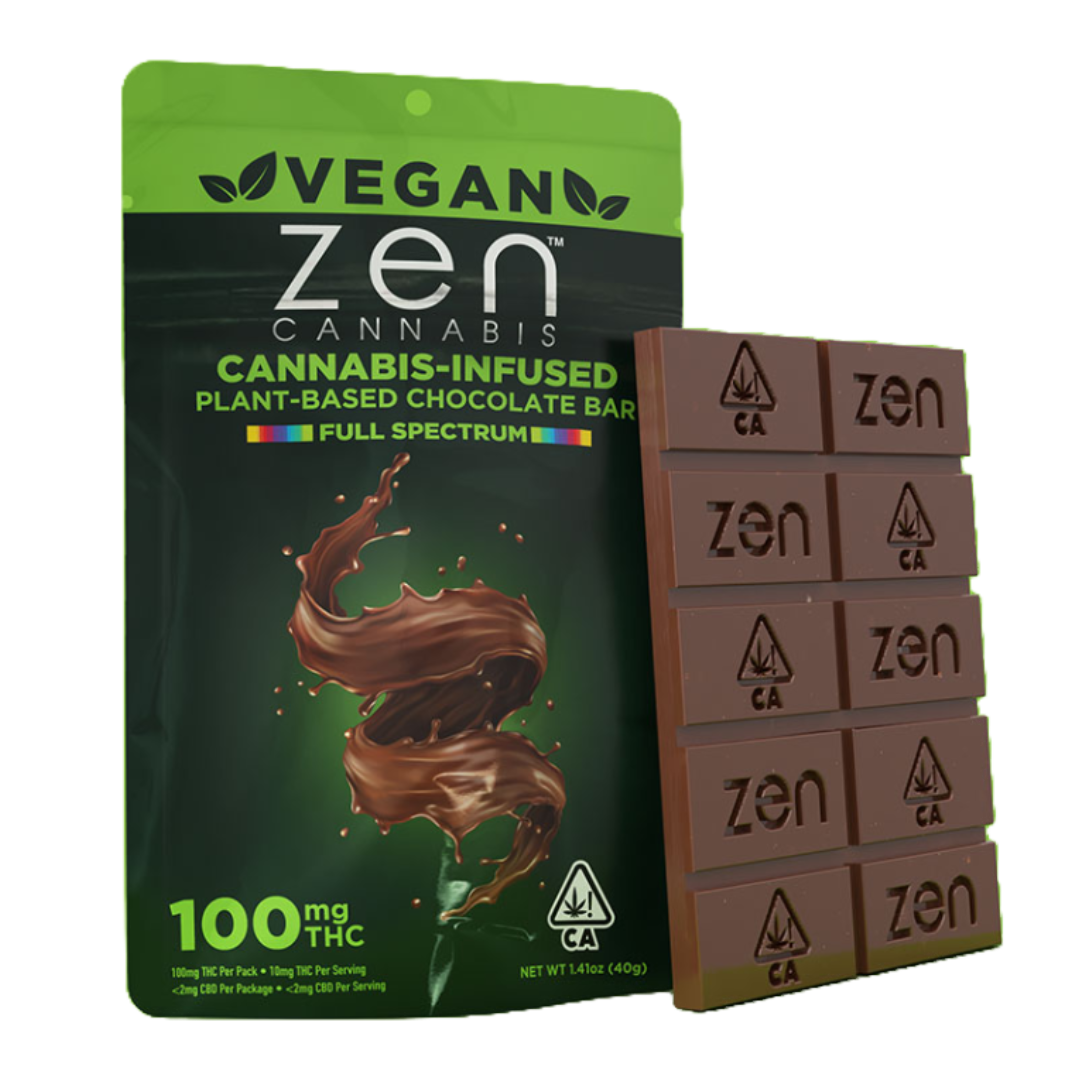 ZEN - Zen - Vegan Chocolate Bar 100MG