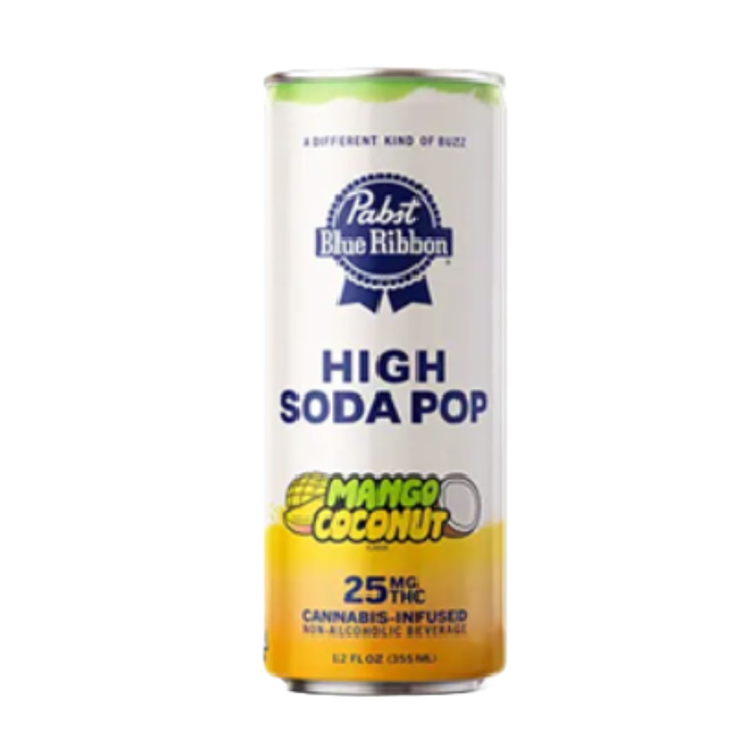 Pabst - Mango Coconut Soda 25MG