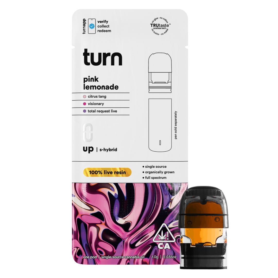 TURN - TURN UP - PINK LEMONADE LIVE RESIN 1000MG