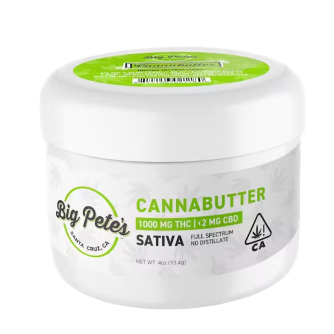 Big Pete's Treats - Cannabutter - Sativa 1000MG