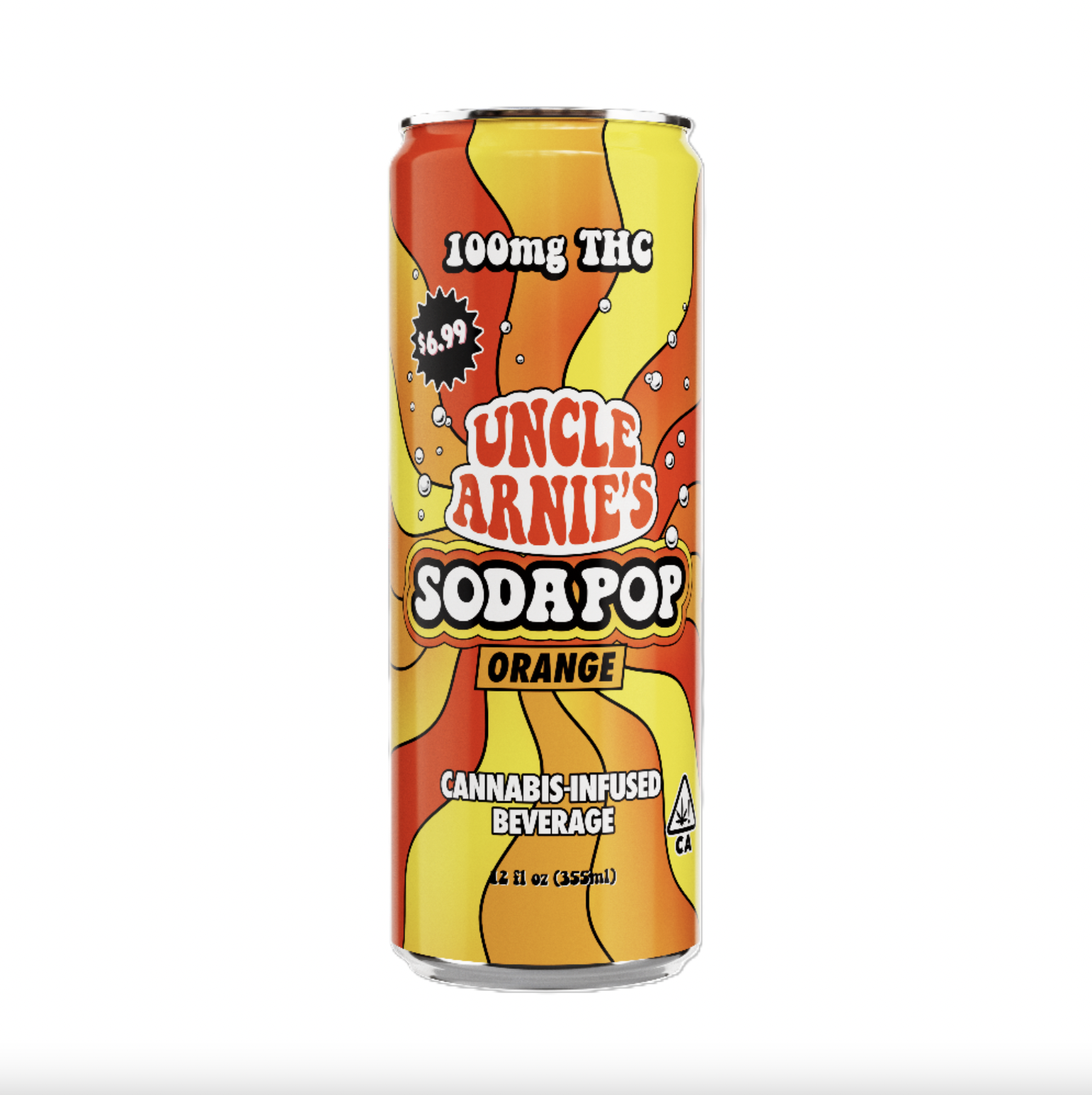 Uncle Arnie's: Orange Soda Pop - - - Uncle Arnie S