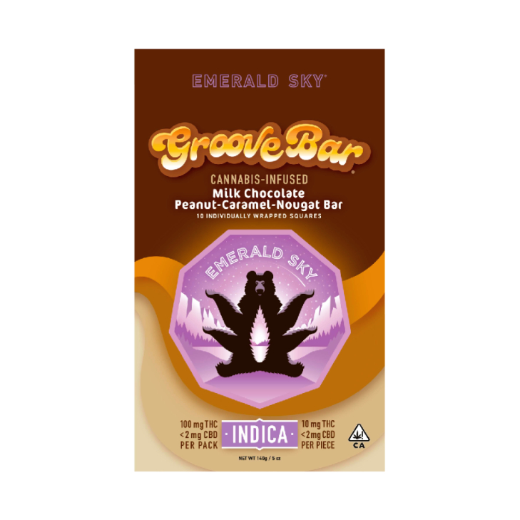 Emerald Sky: Milk Choclate Groovbar - - - Emerald Sky