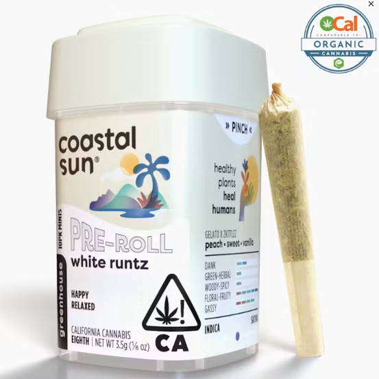 Coastal Sun Farm: White Runtz