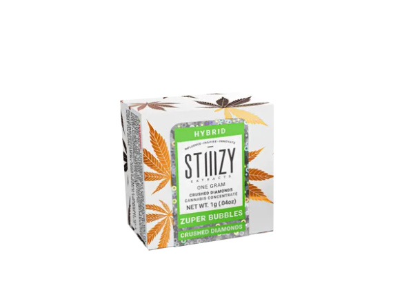 Stiiizy: ZUPER BUBBLES HYBRID CONCENTRATE CRUSHED DIAMONDS 1G