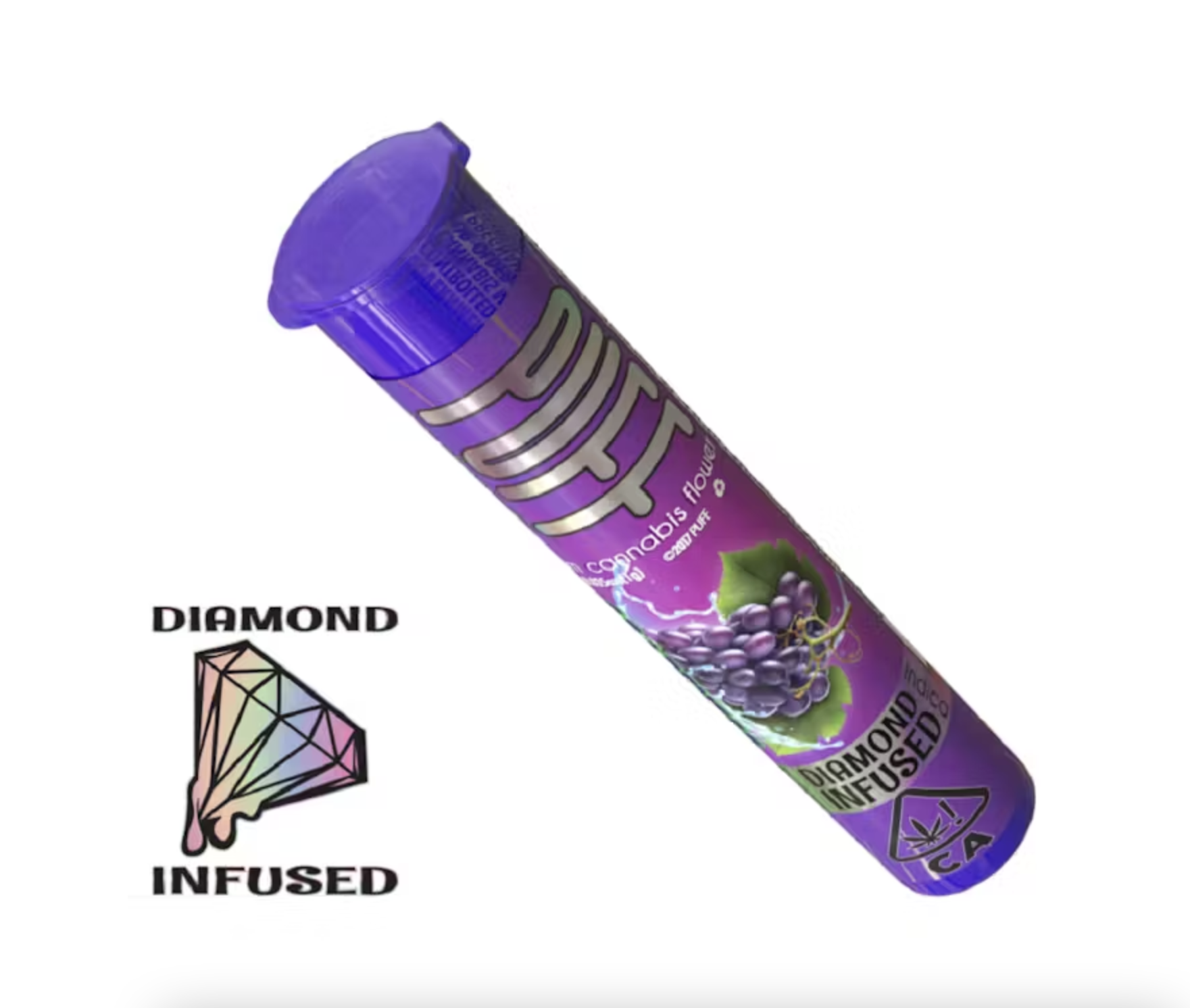 PUFF: Grapeness - Indica Triple Infused Pre-roll - 1g
