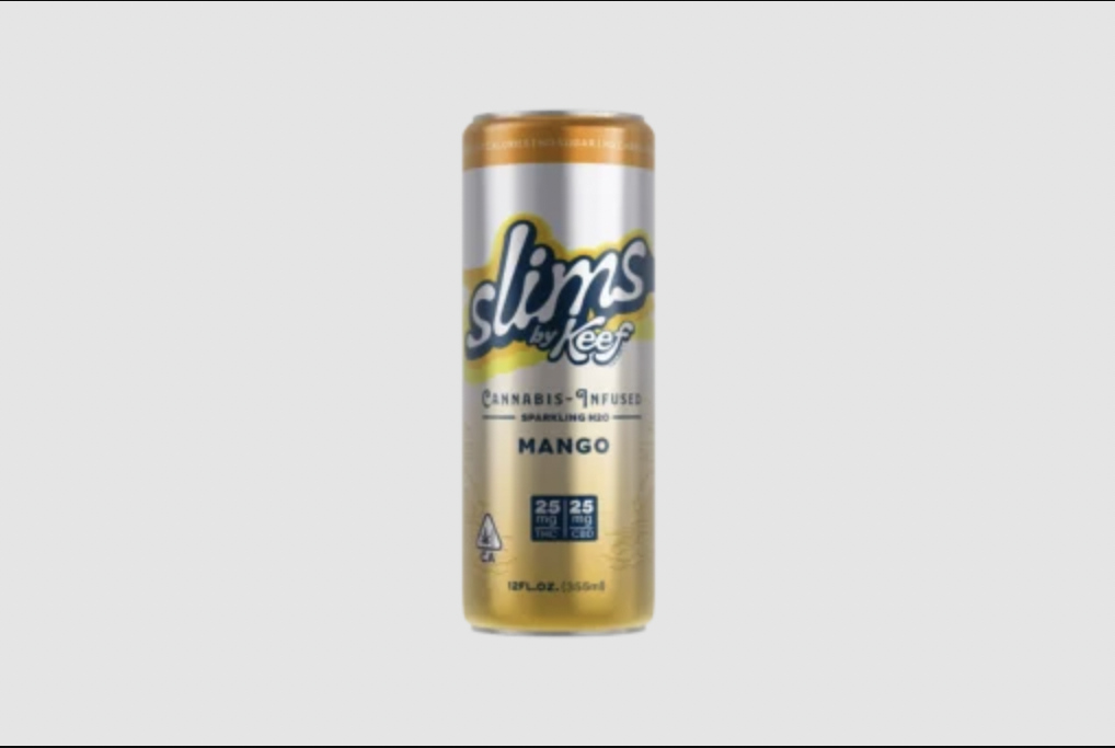 KEEF SLIMS: Mango - Sparkling Water - : - Can - Keef Slims