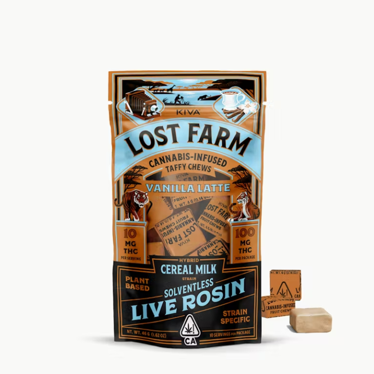 Lost Farm: Vanilla Latte - Cereal Milk - Chews - - Lost Farm