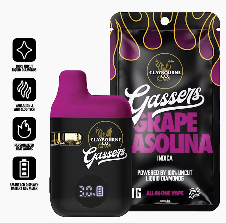Claybourne Co.: Grape Gasolina - - - Claybourne Co