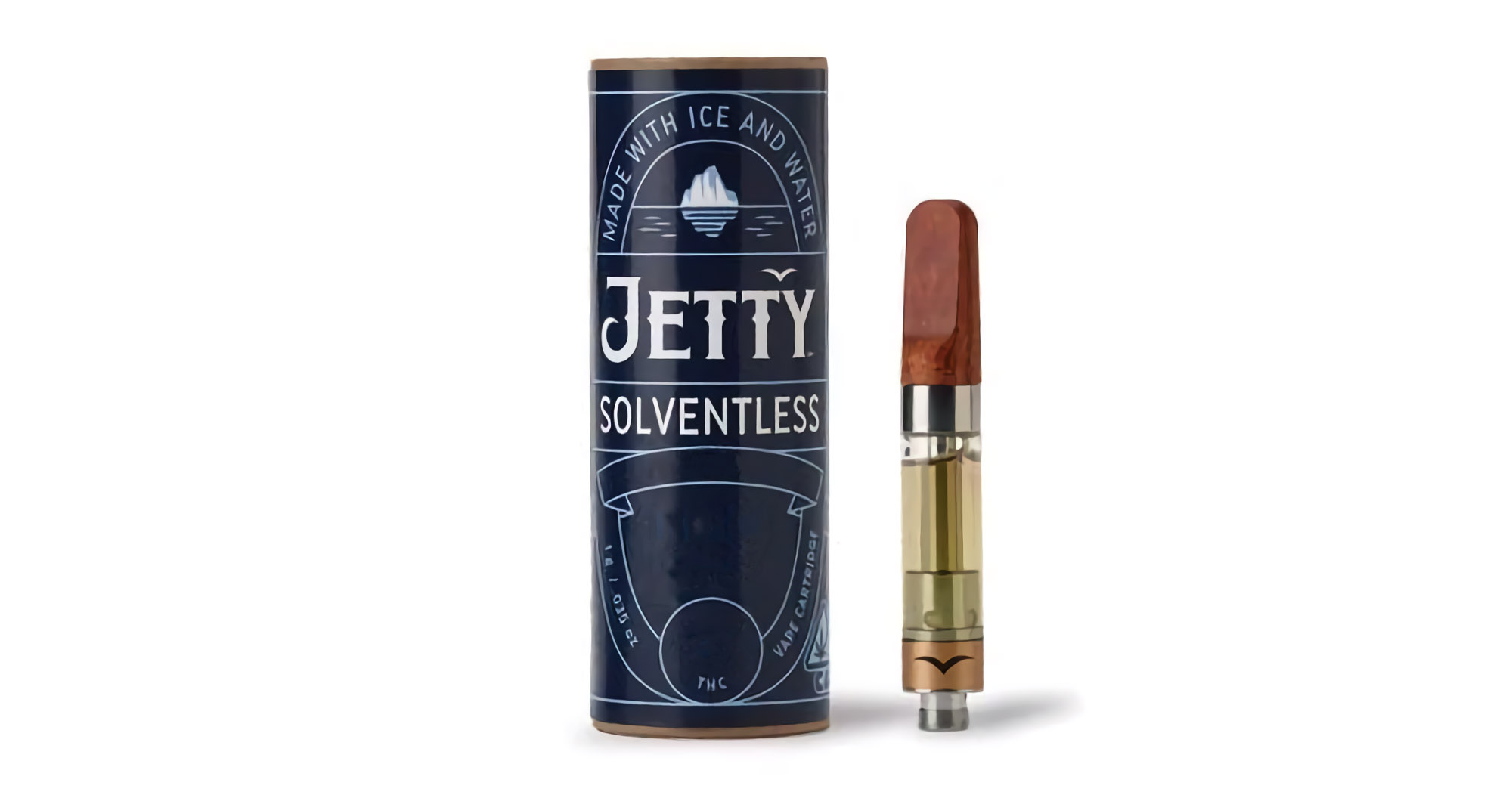 Jetty Extracts: Imperial Hash - Sativa Cartridge - Solventless Live Rosin - 1g