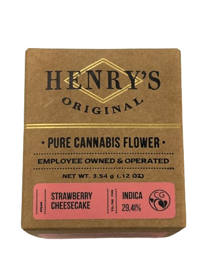 Henry's Original: Strawberry Cheesecake
