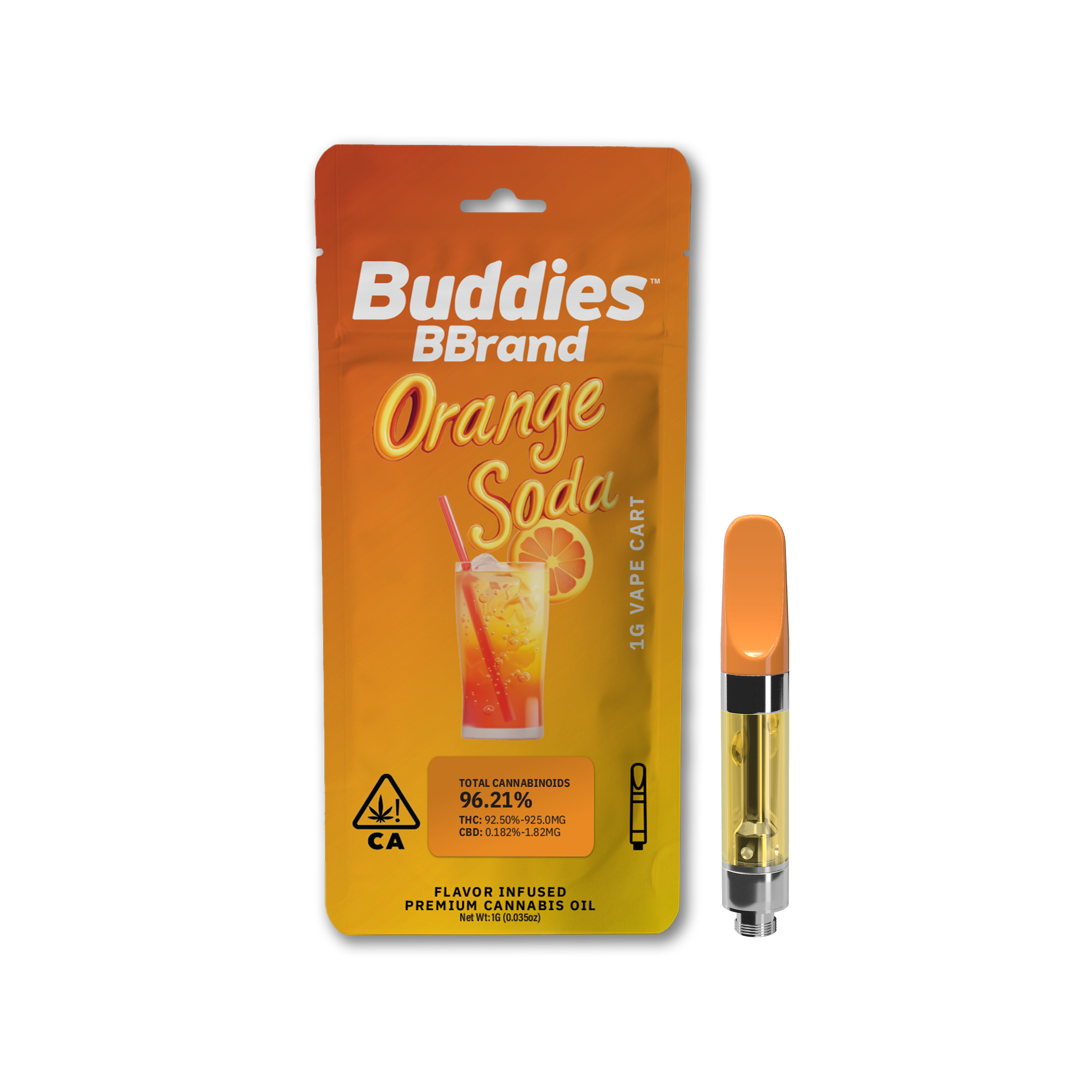 Buddies Brand: Orange Soda