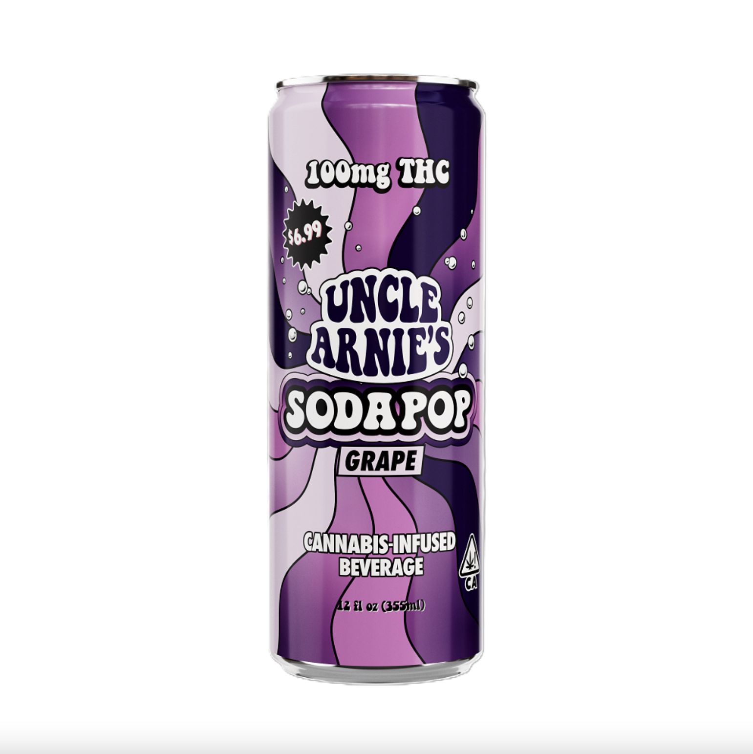 Uncle Arnie's: Grape Soda Pop - - Uncle Arnie S