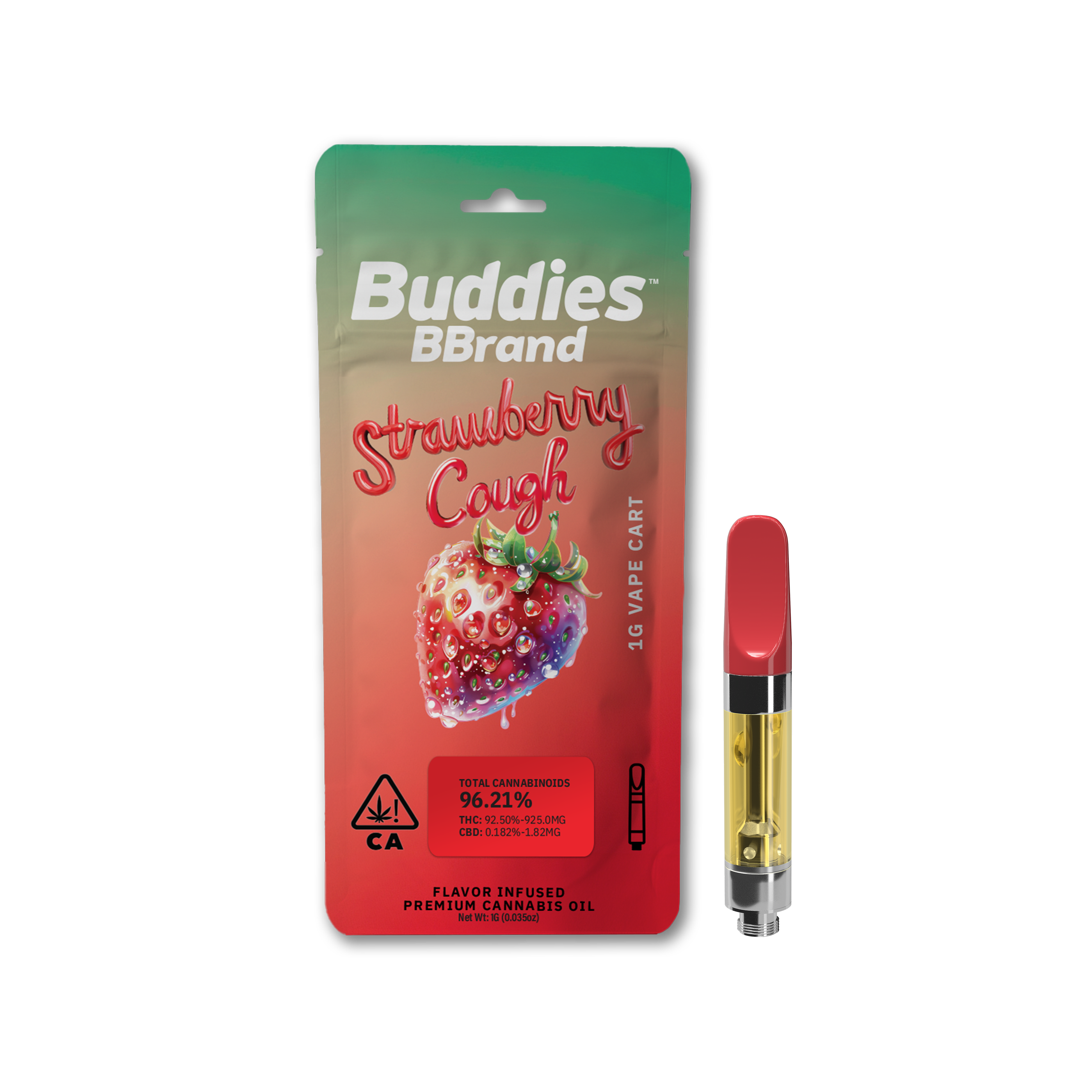 Buddies Brand: Strawberry Cough