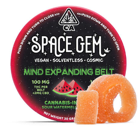 Space Gem: Sour Watermelon - Mind Expanding - Belt - - Space Gem