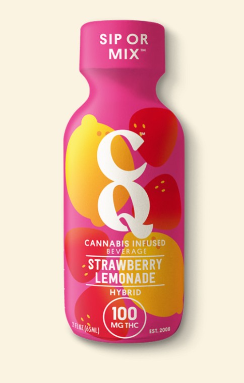 CQ Drinks: Strawberry Lemonade Shot - - Cannabis Quencher