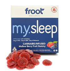 Mysleep Mellow Berry Thc:Cbn Gummies