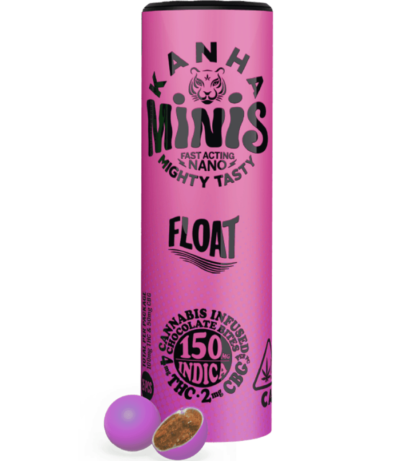 Mini Chocolates Indica Float 2:1 Thc:Cbg