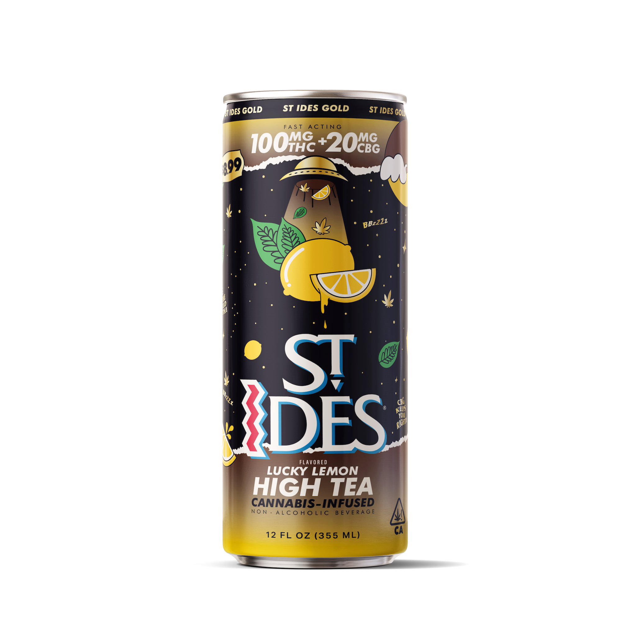 LUCKY LEMON | HIGH TEA + CBG