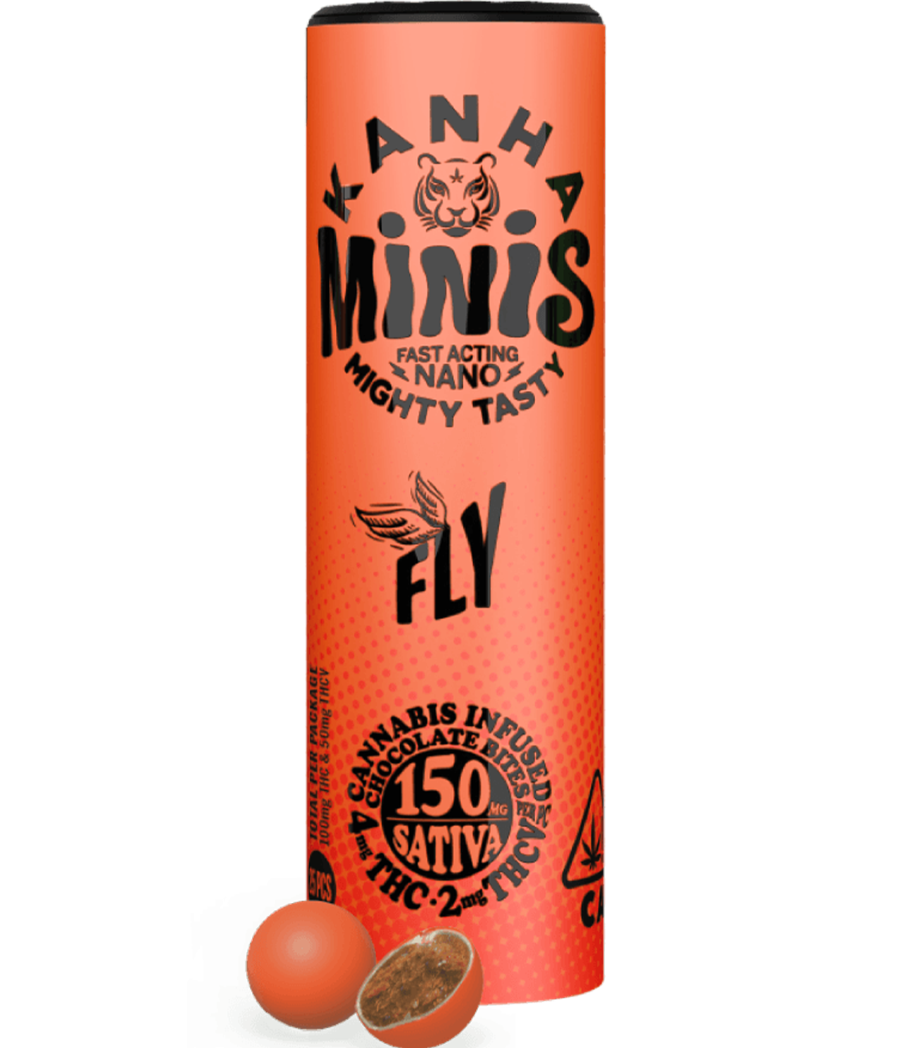 Mini Chocolates Sativa Fly 2:1 Thc:Thcv