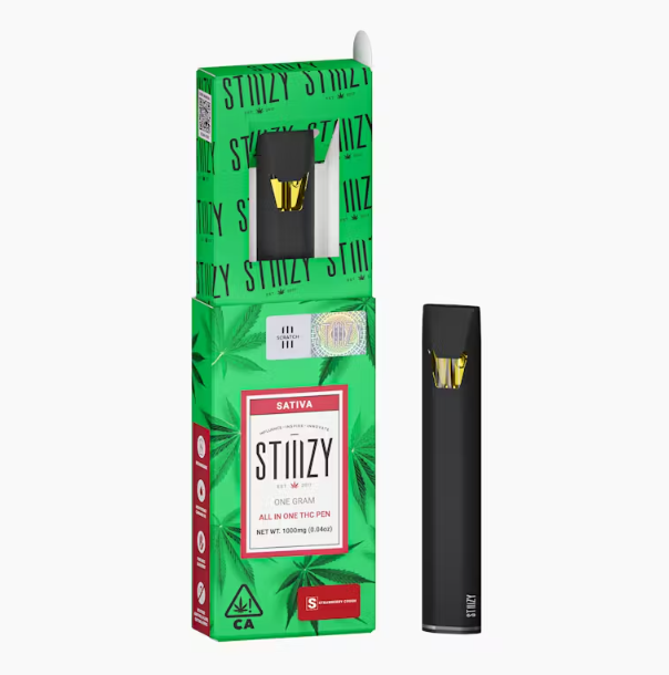 【sativa】Strawberry Cough 1ml CBD 11 Astria Farm Strawberry Cough CBD Vape Cartridge - Shop Now