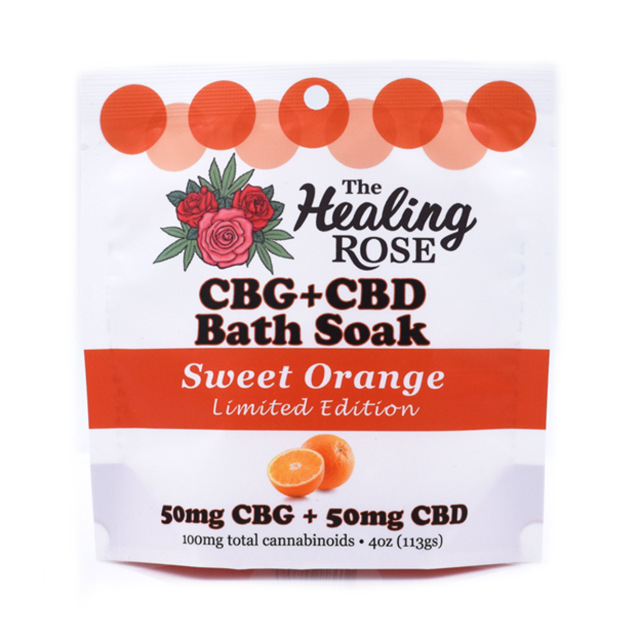 SWEET ORANGE BATH SOAK 1:1 CBD|CBG